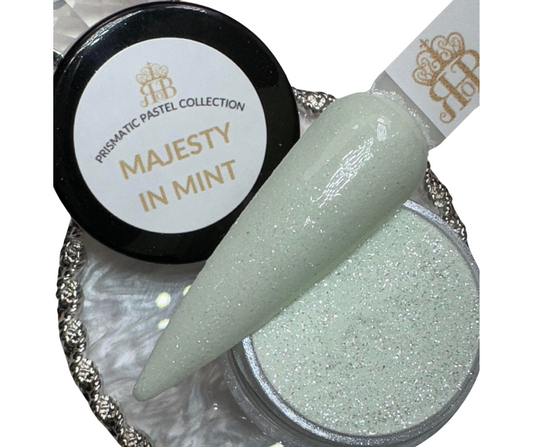 Majesty in Mint Dip Powder