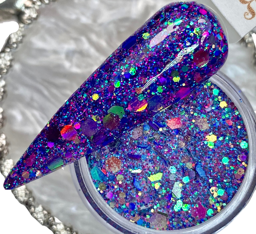 Color Shifting Glitter Dip Powder