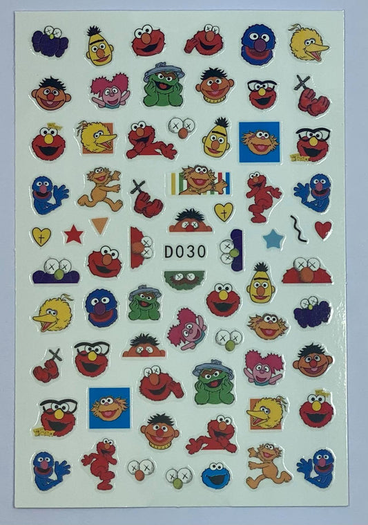 Muppets Nail Stickers