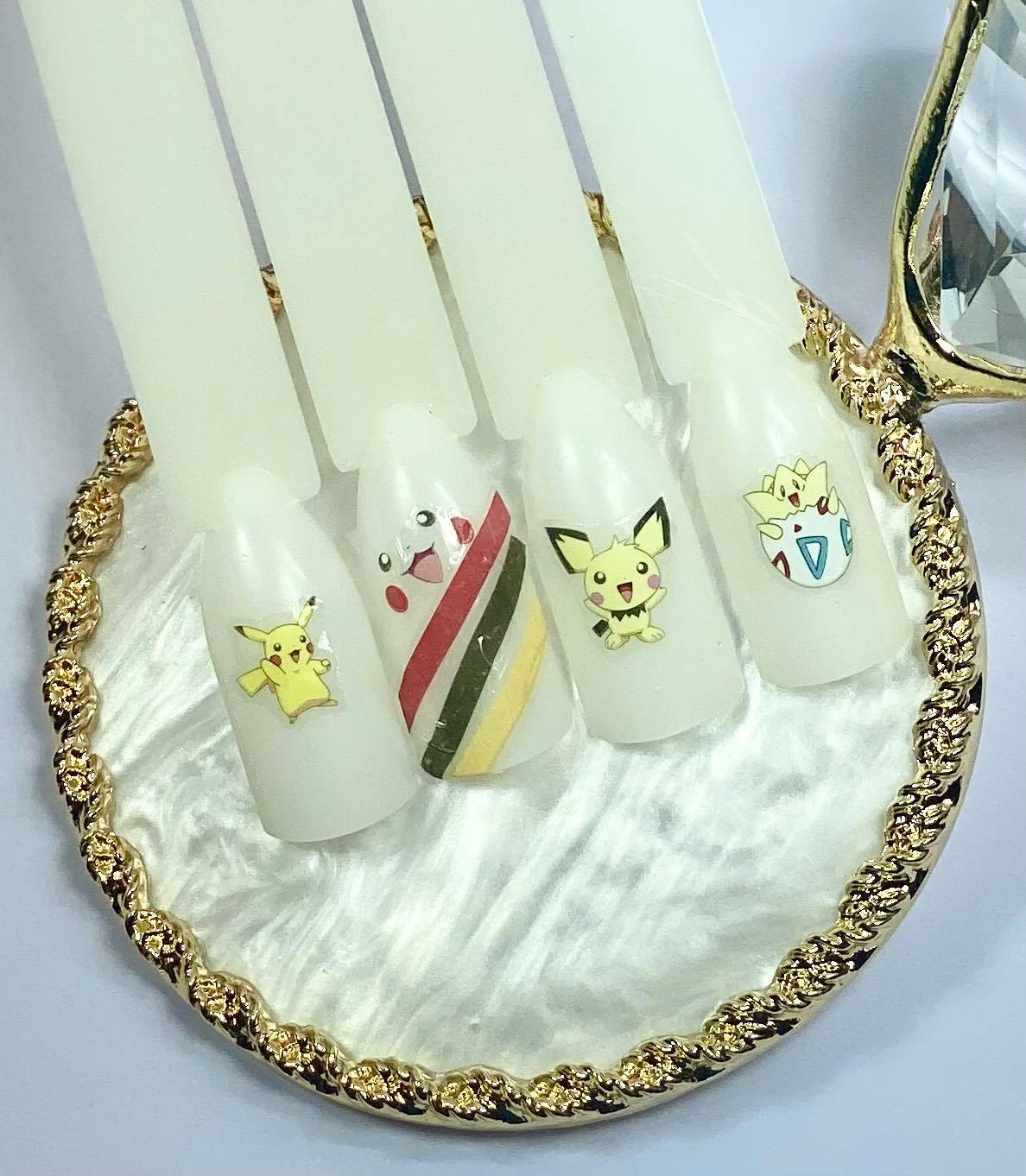 Pokemon Nail Stickers