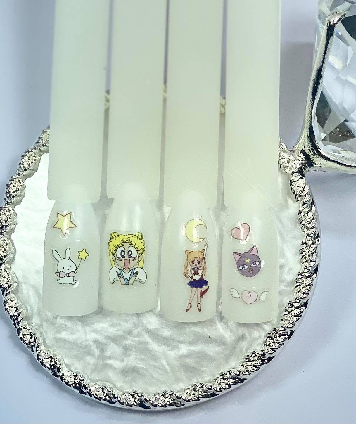 Sailor Moon Nail Stickers