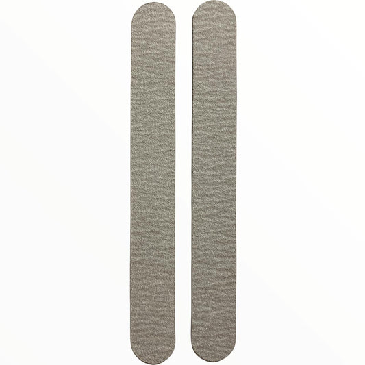 Zebra Nail File Pack of 50, Nail Files, Reusable, Double Sided, 100/180 Grit, Nail Art Tools, Nail Shaping. Foot & Hand Nail Care. 4.5 Inches long