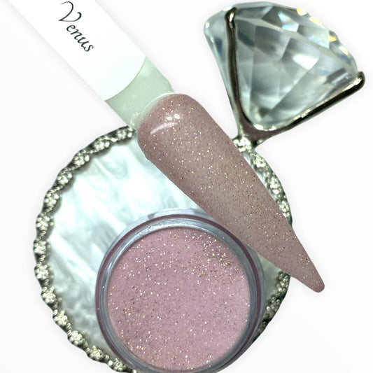 Pink dip powder