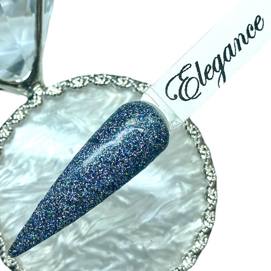 Black Holo Dip Powder