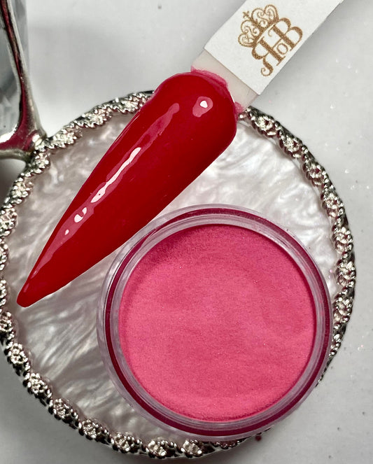 Solid Red Dip Powder