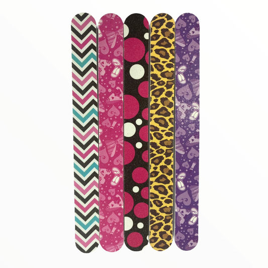 Professional 150/150 Grit Nail File - 7" Long