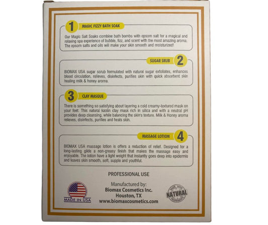 Milk & Honey Deluxe 4 Step Manicure & Pedicure Spa Kit