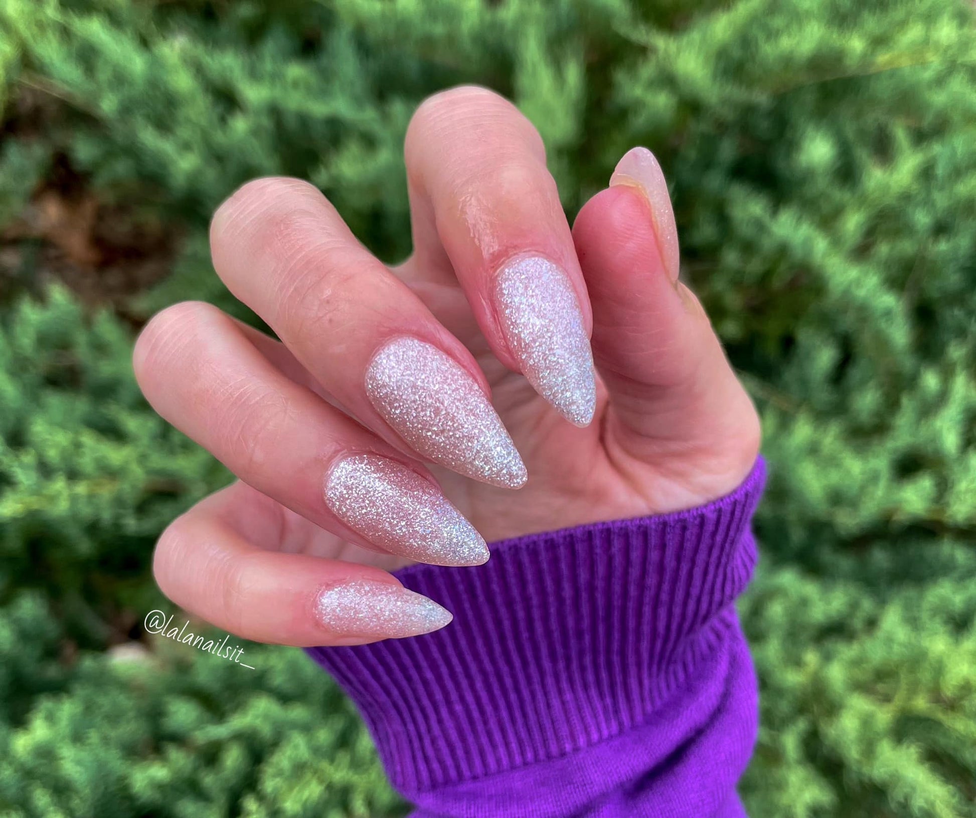 Light Pink Shimmer Dip Powder