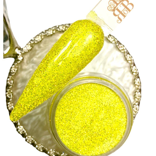 Yellow holographic glitter dip Powder, Yellow holographic glitter acrylic powder . Dip powder system