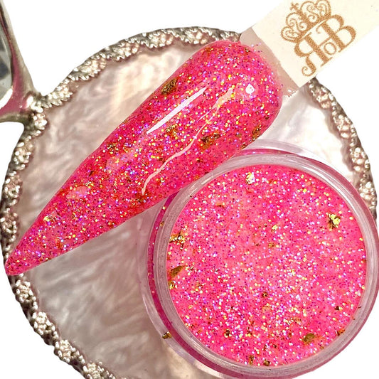Pink holographic glitter dip Powder, Pink holographic glitter acrylic powder . Dip powder system