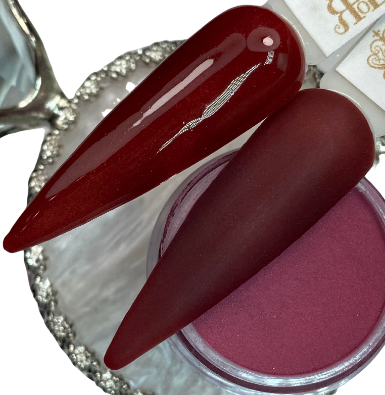 Deep Red Dip Powder