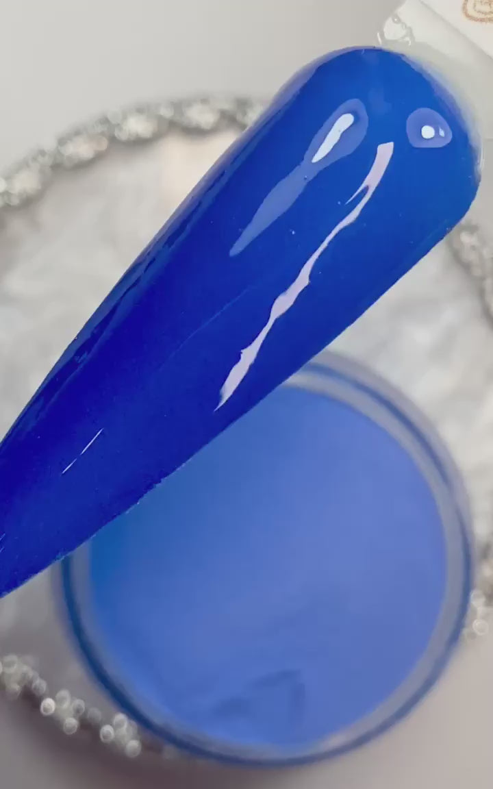 Blue Dip Powder