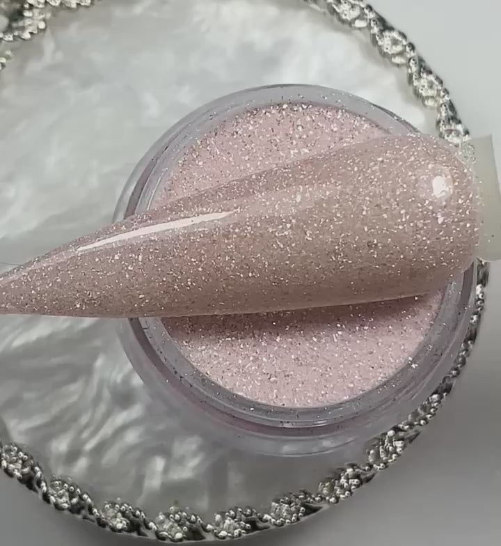 Light Pink Shimmer Dip Powder