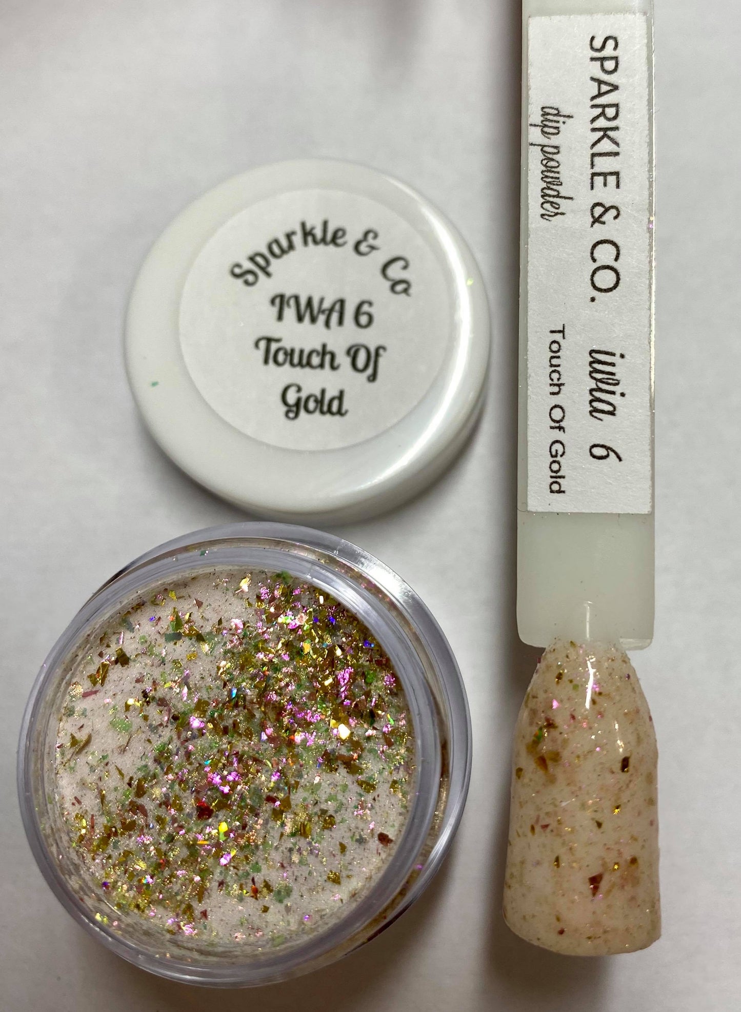 Touch Of Gold Dip Powder