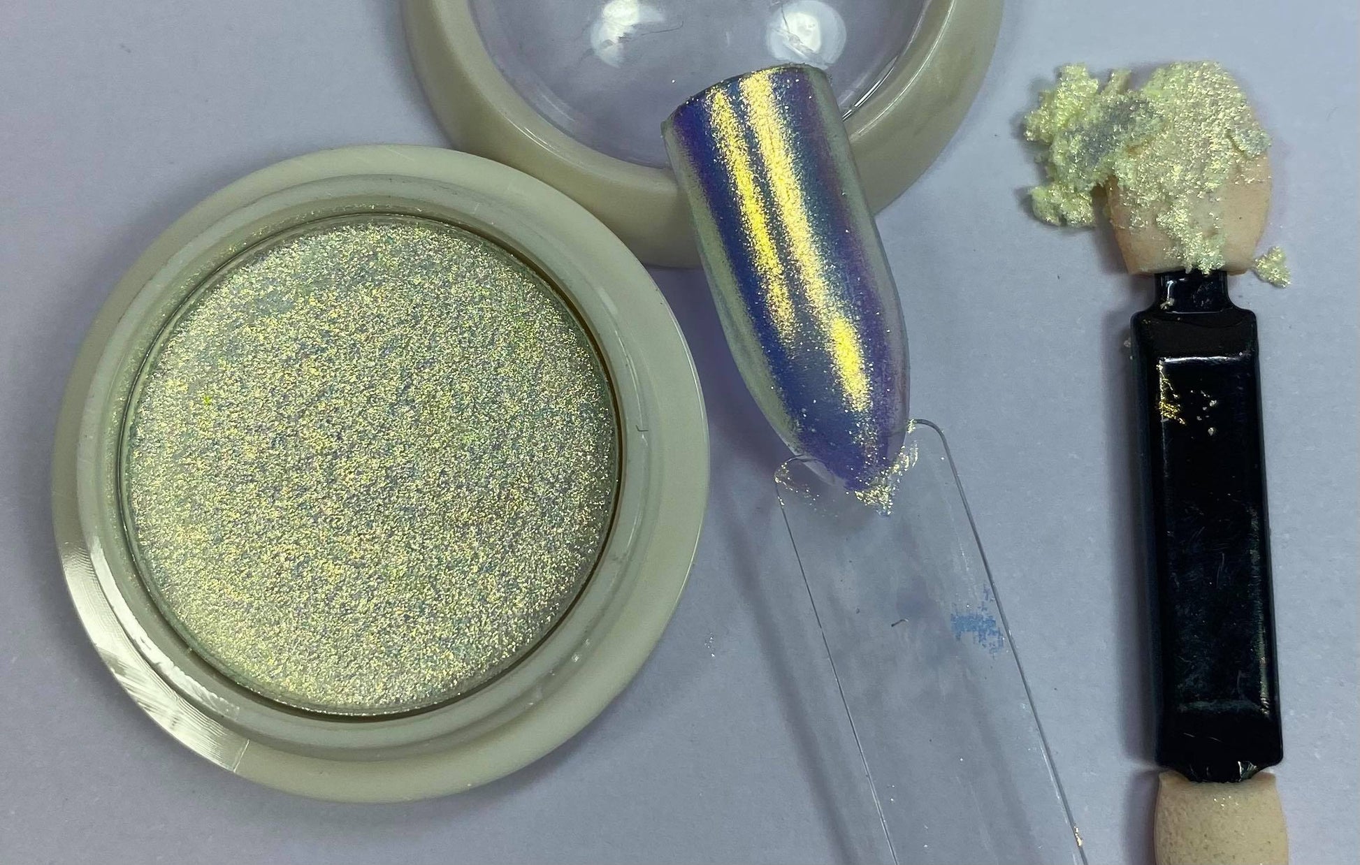 Aurora Chromes Nail Powder