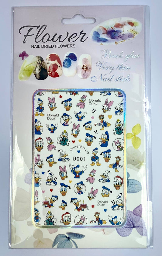 Donald & Daisy Nail Stickers