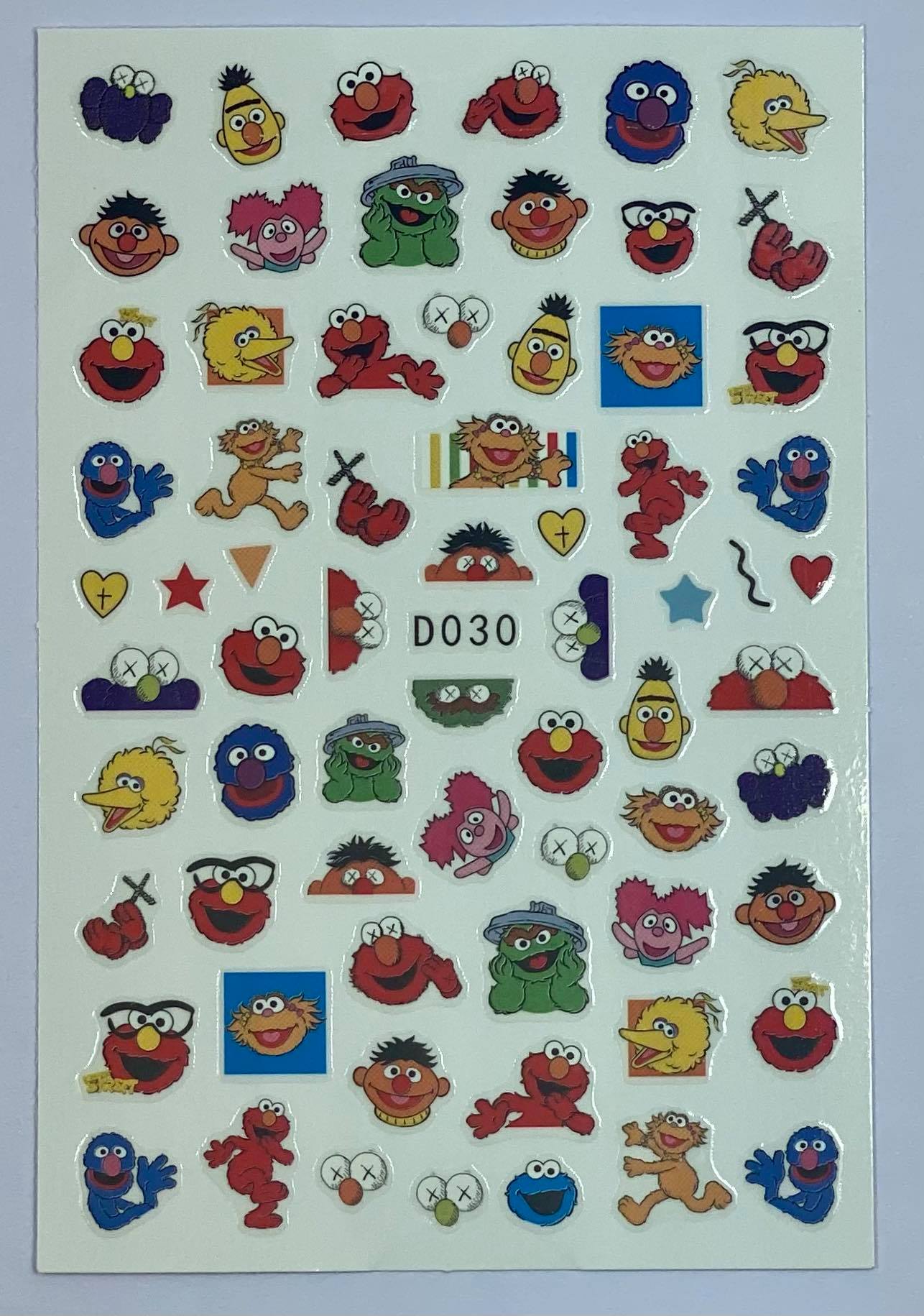 Muppets Nail Stickers