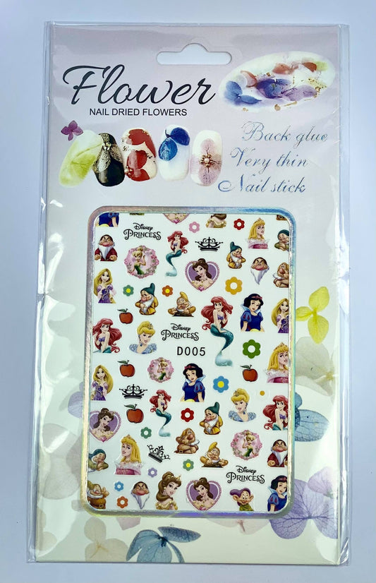 Princesses Nail Stickers