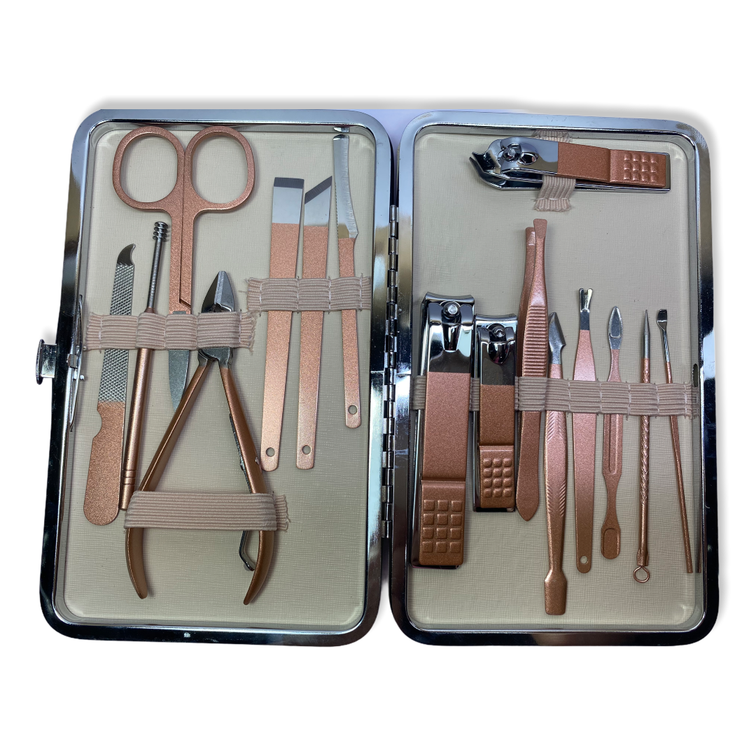 Stainless Steel Professional Kit Set with Portable Case