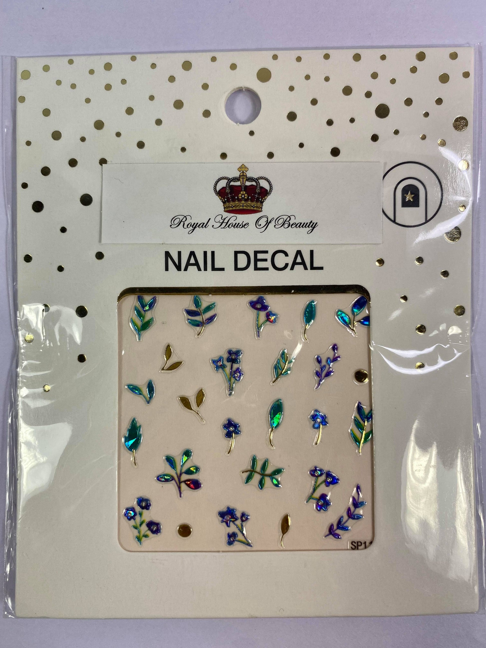 Tiny Flowers 3D Nail Stickers