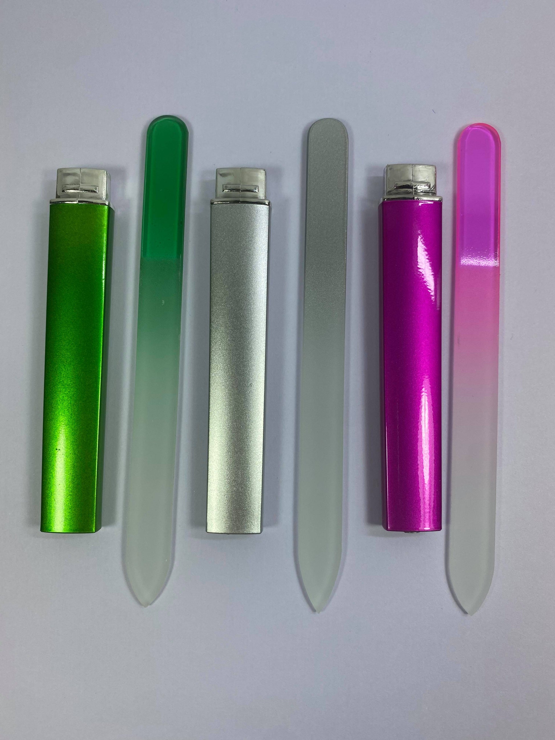 Glass Nail File With Protective Case