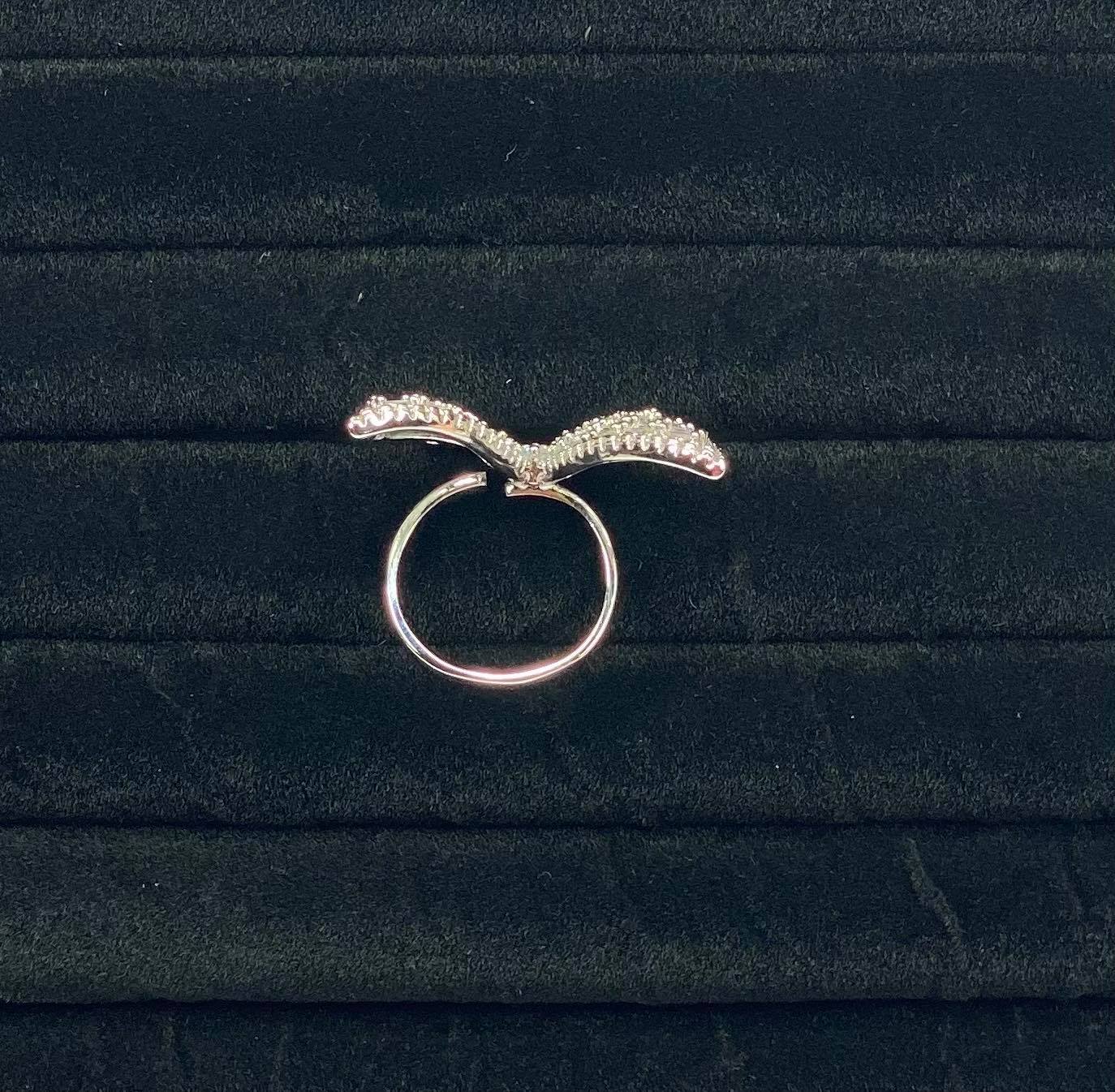 Adjustable Butterfly Ring