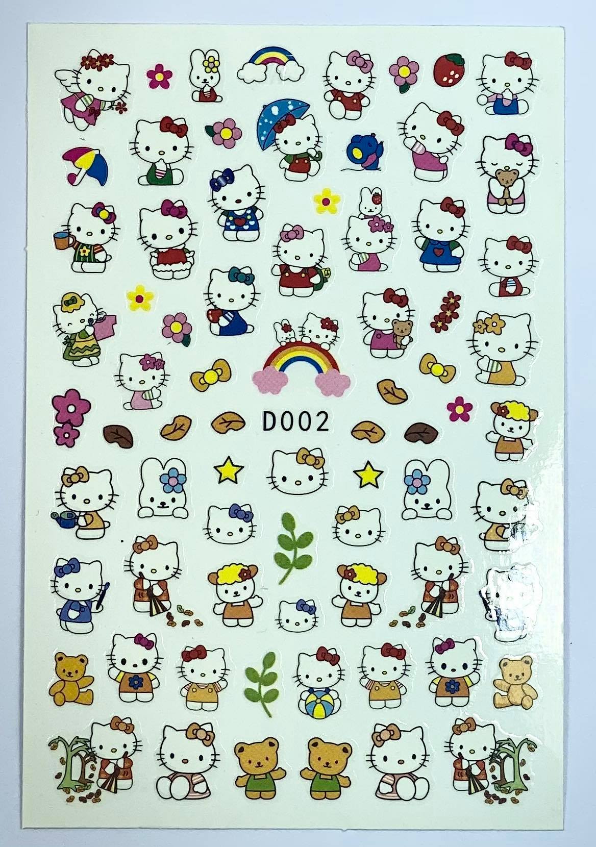 Hello Kitty Nail Stickers
