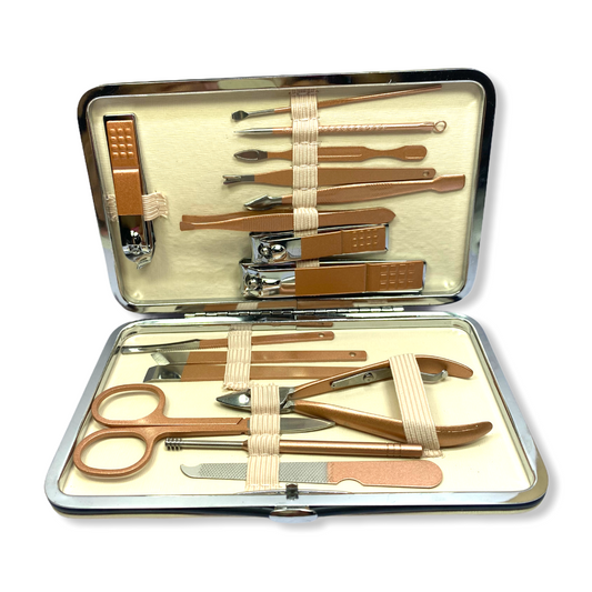 Stainless Steel Professional Kit Set with Portable Case