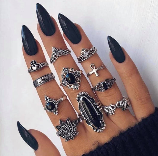 Knuckle Stacking Ring Set