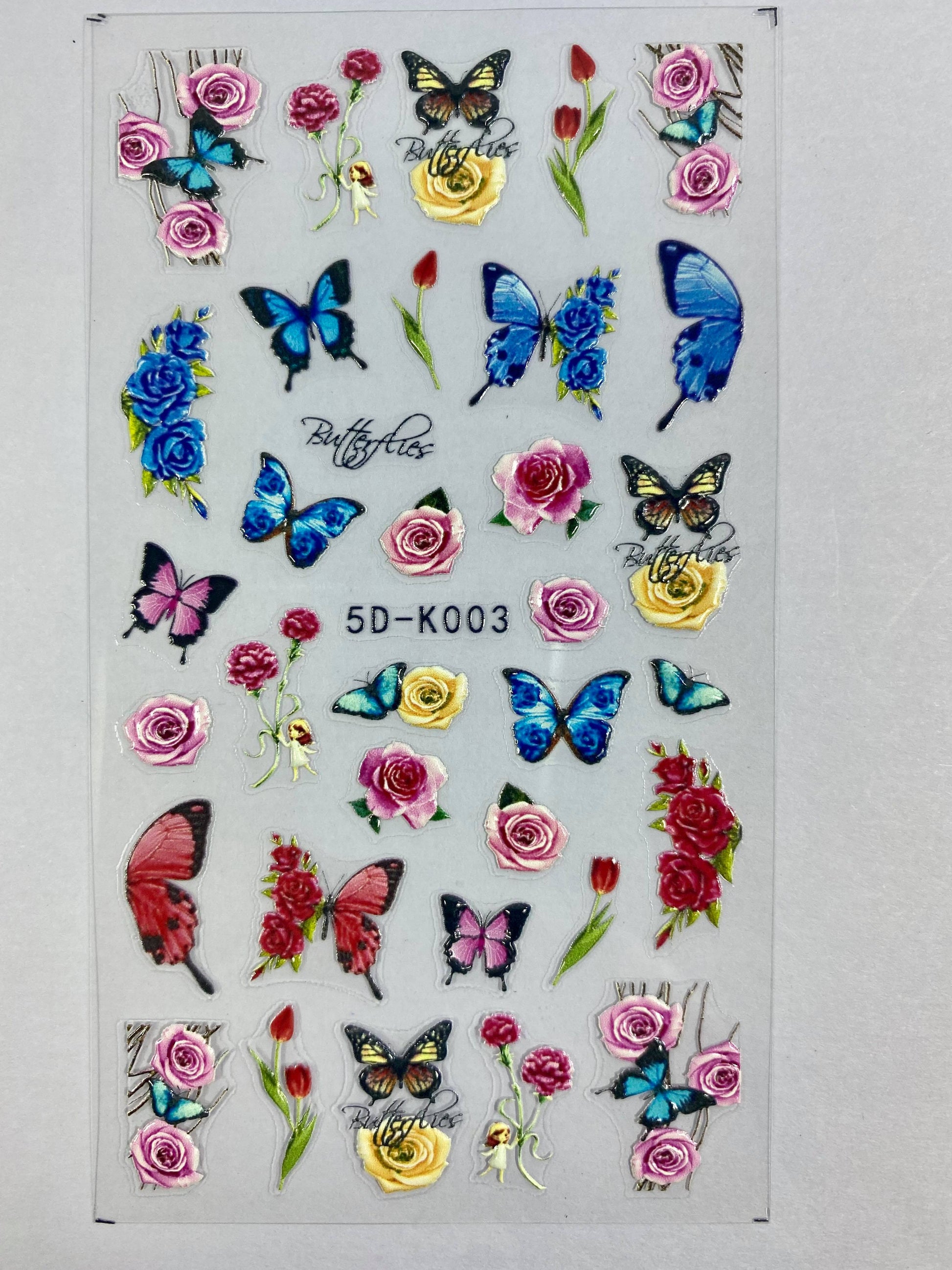 Roses 5D Nail Stickers