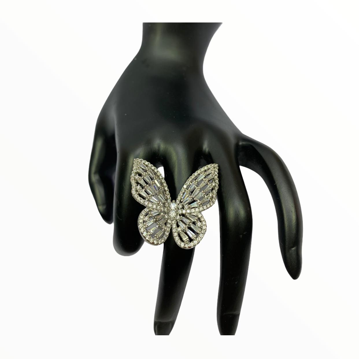 Adjustable Butterfly Ring