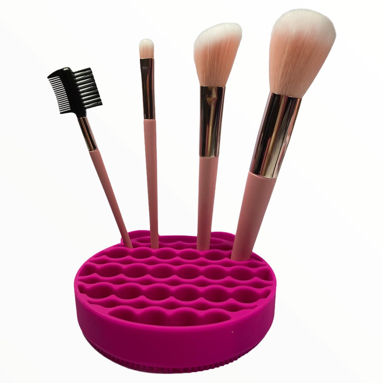 Silicone Make Up Brush Cleaner and Holder