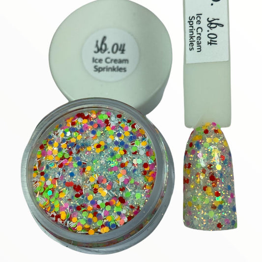 Ice Cream Sprinkles Dip Powder