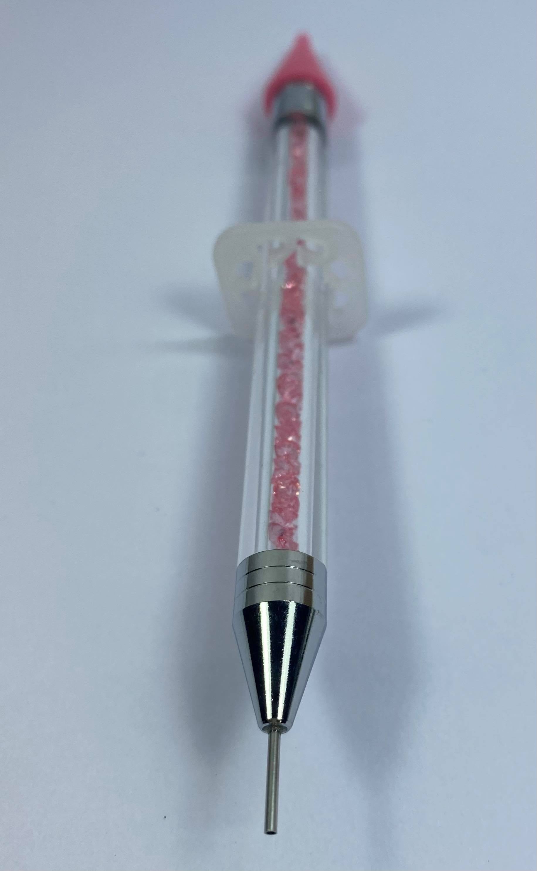 Dual-sided Rhinestone Picker Dotting Pen with Wax Picking Pencil