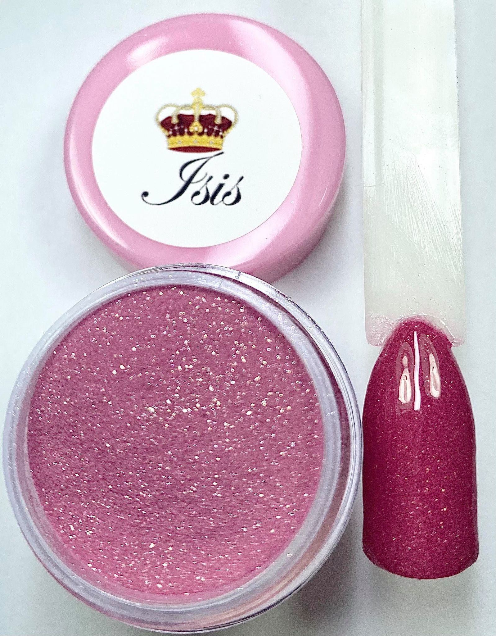 Burgundy dip powder