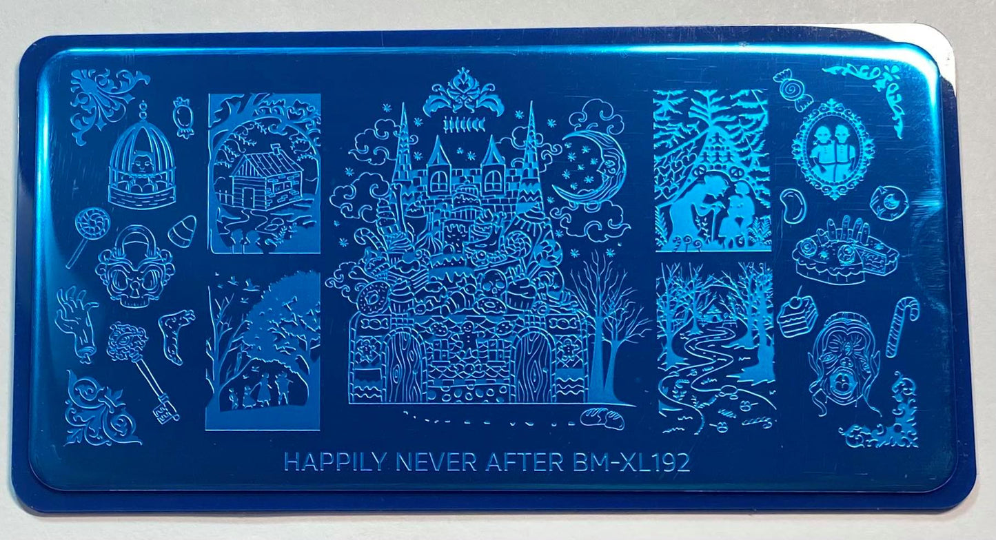 Happily Ever After BM-XL 192MoYou London Stamping Plate