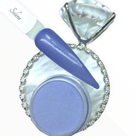 Blue dip powder
