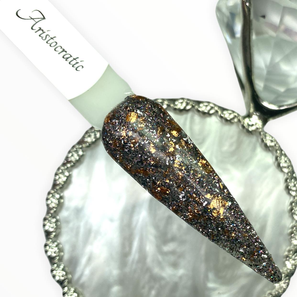 Glitter dip powder, acrylic powder