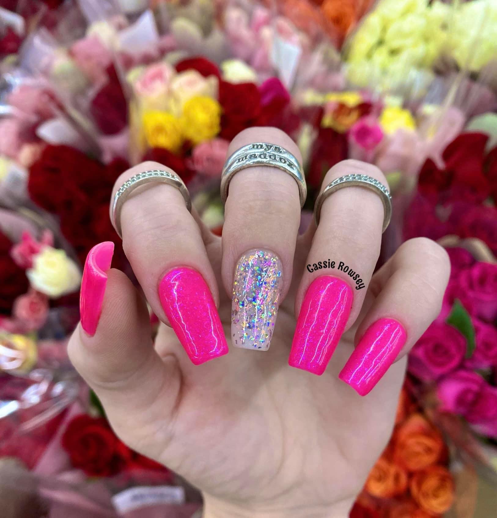 Nail Art, Nail Holographic Flakes