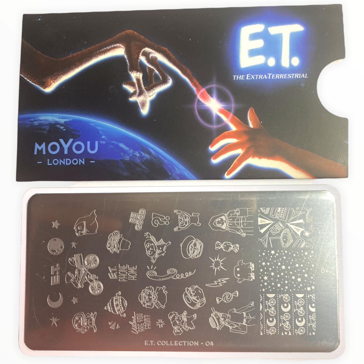 E.T. The Extraterrestrial 04 MoYou London Stamping Plate