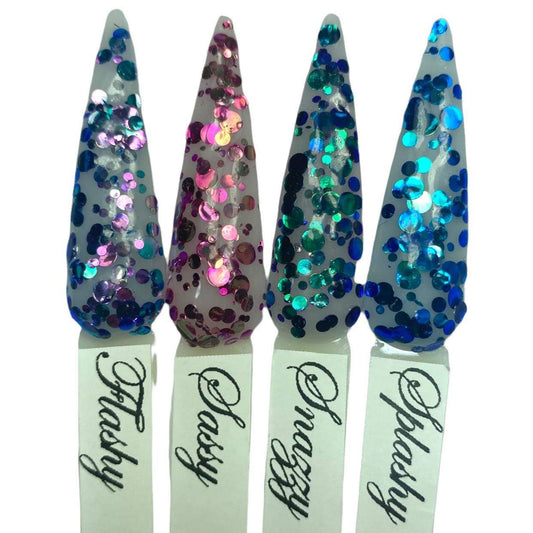 Flashy, Sassy, Snazzy and Splashy Dip Powder Collection