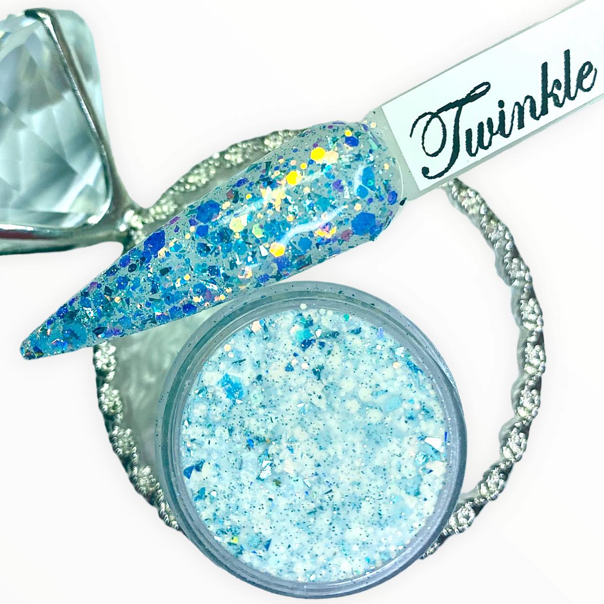 Color shifting dip powder