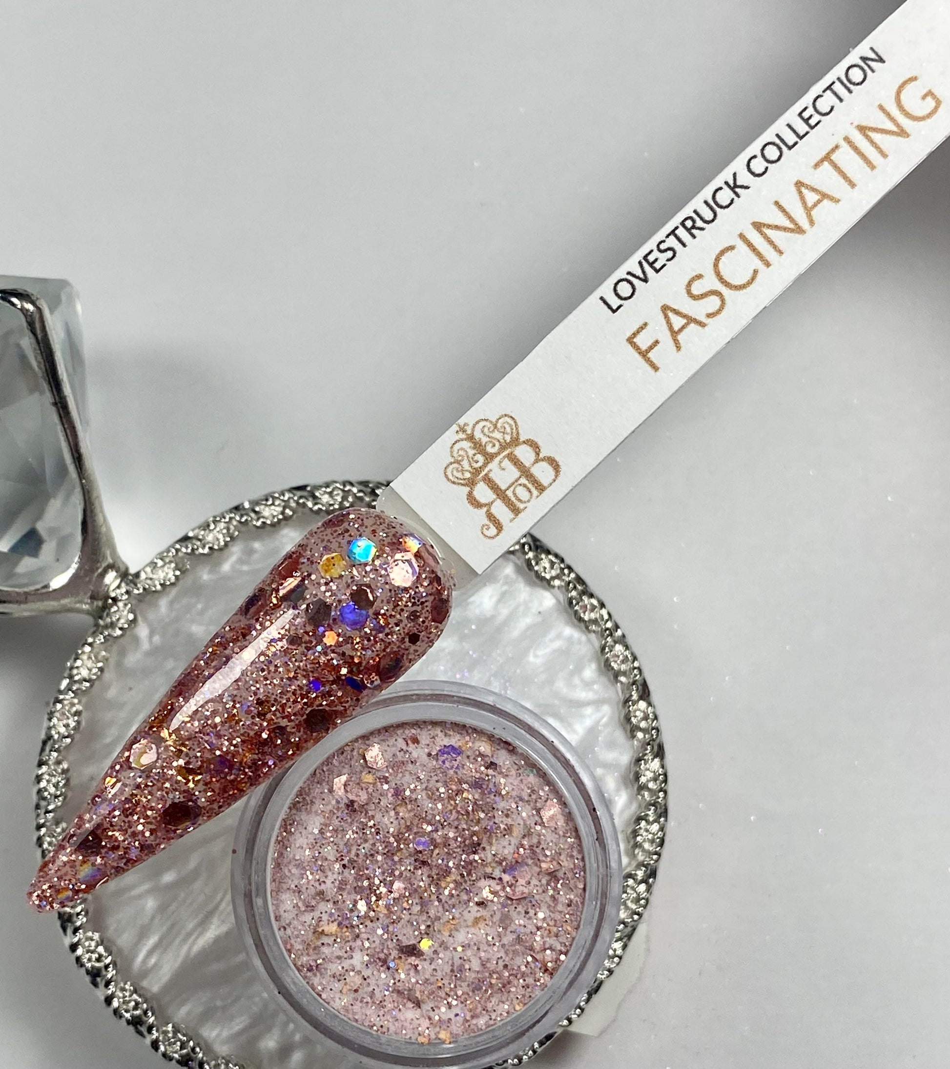 Rose Gold Dip Powder
