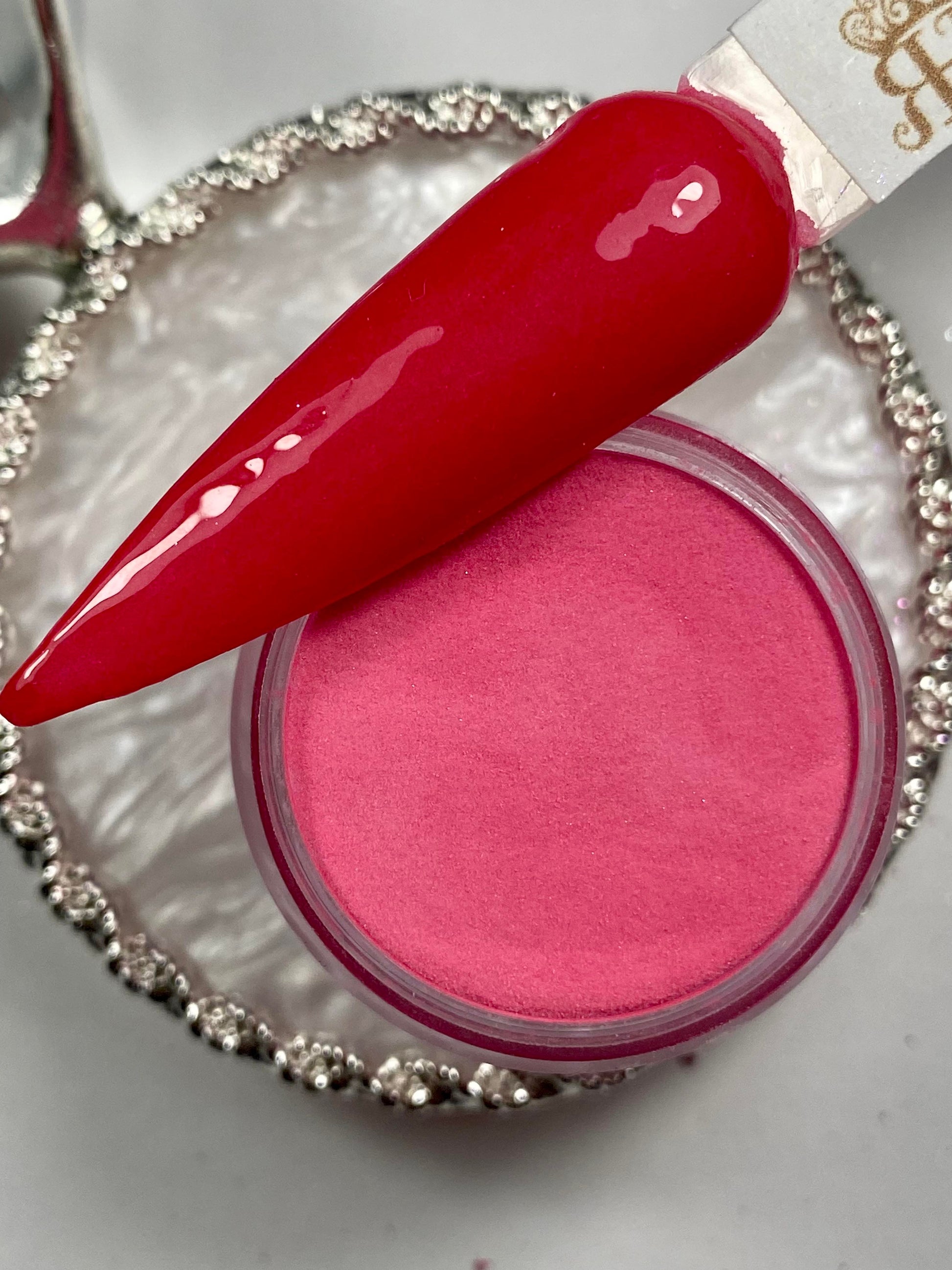 Solid Red Dip Powder 