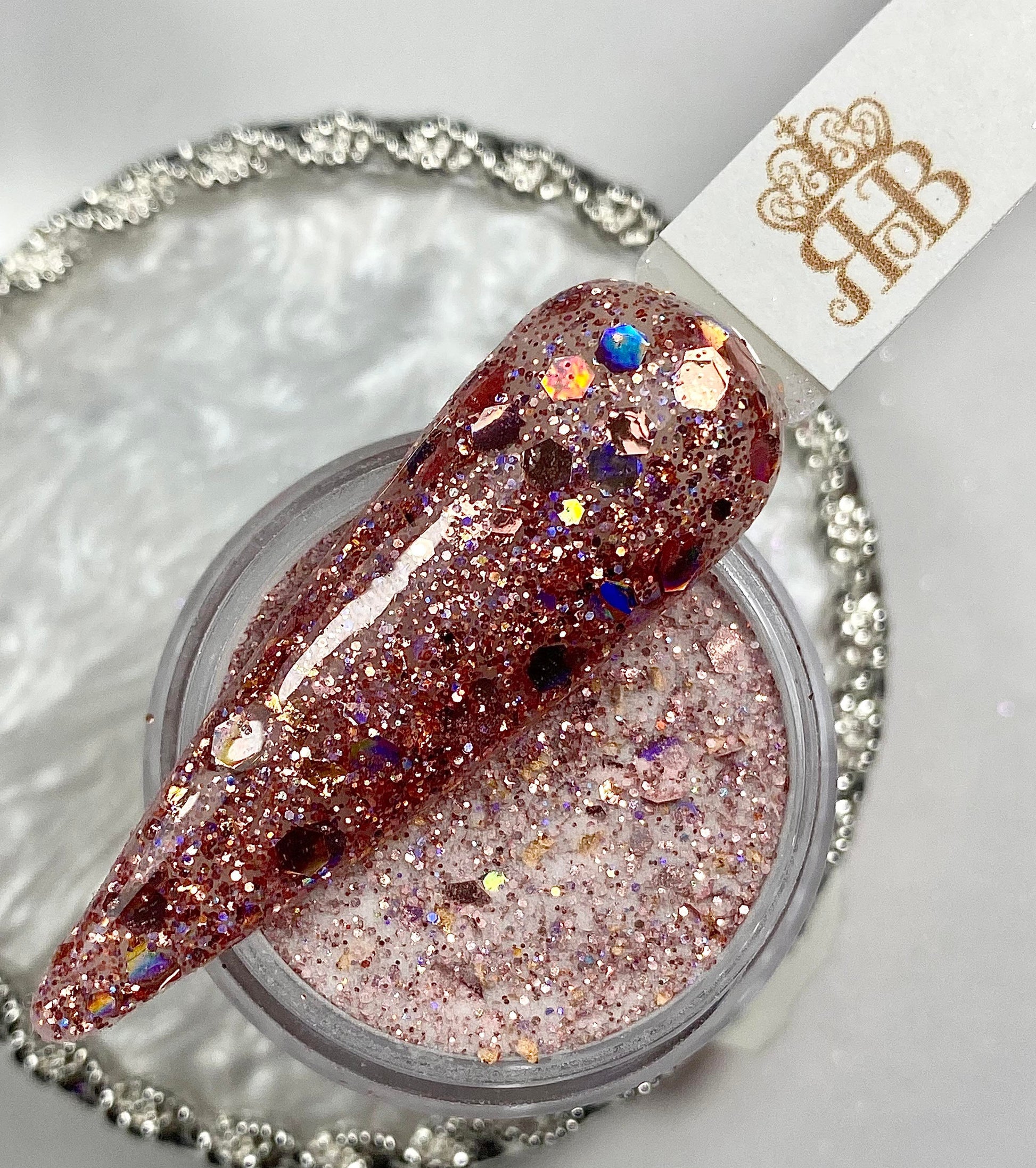 Rose Gold Dip Powder
