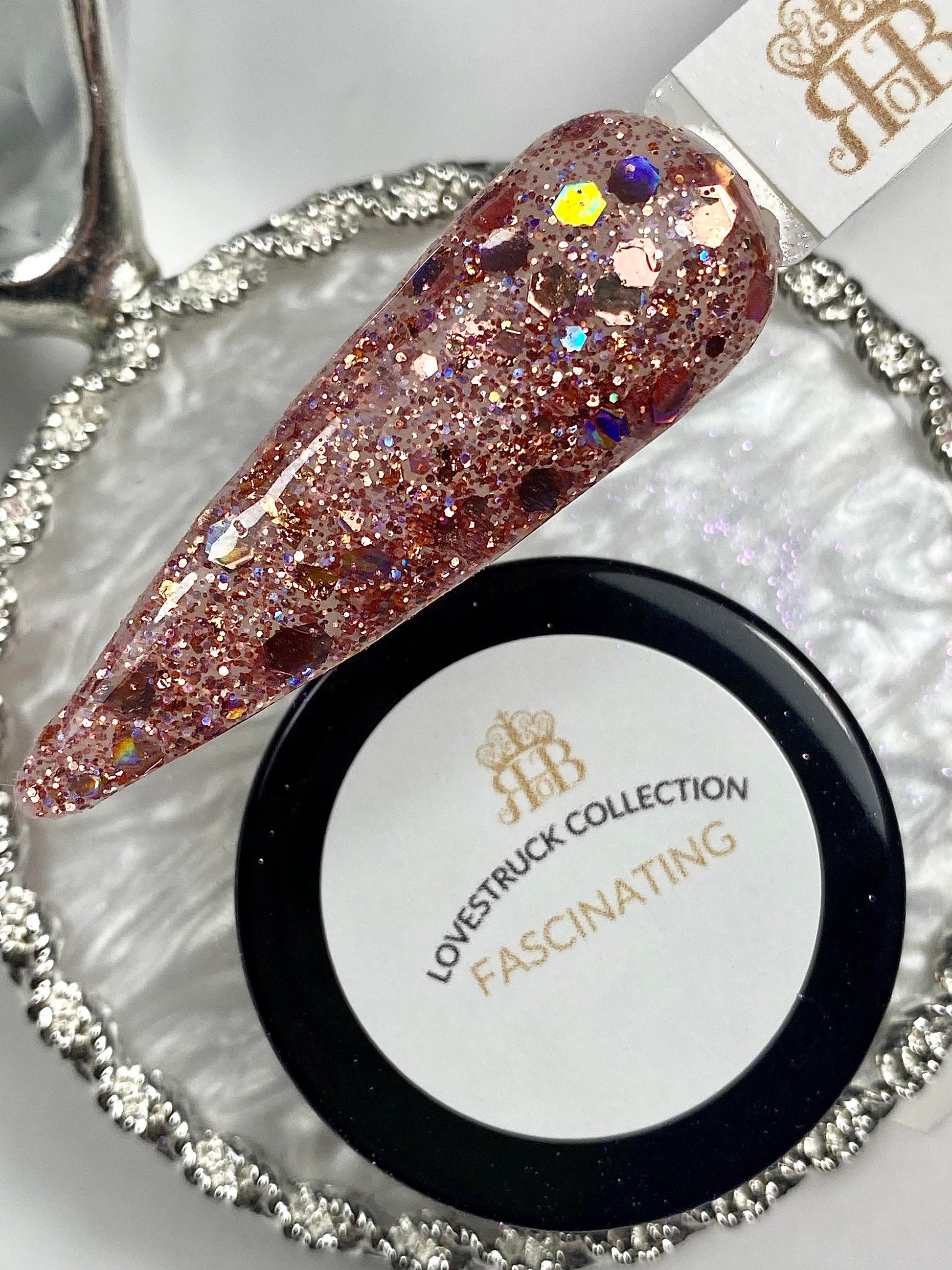 Rose Gold Dip Powder