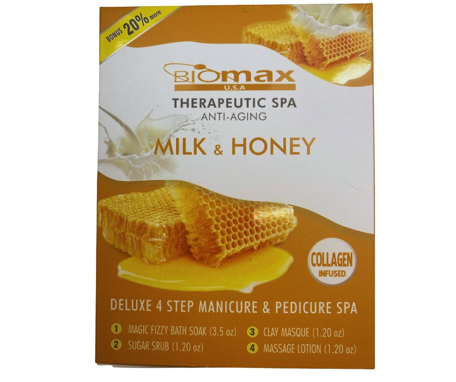 Milk & Honey Deluxe 4 Step Manicure & Pedicure Spa Kit